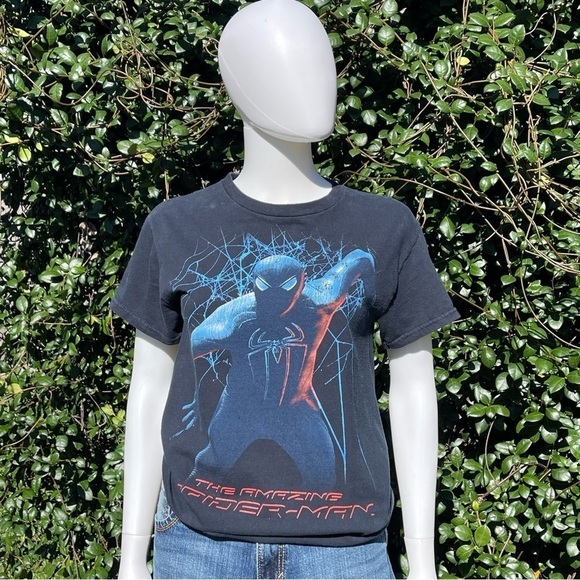 💋The Amazing Spider Man Short Sleeve Graphic Tee - Picture 1 of 11